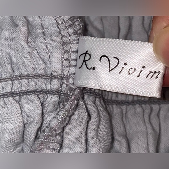 R.Vivimos Puff Sleeve Ruffles Square Neckline Floral Bridgerton Romantic Dress M - Picture 10 of 12